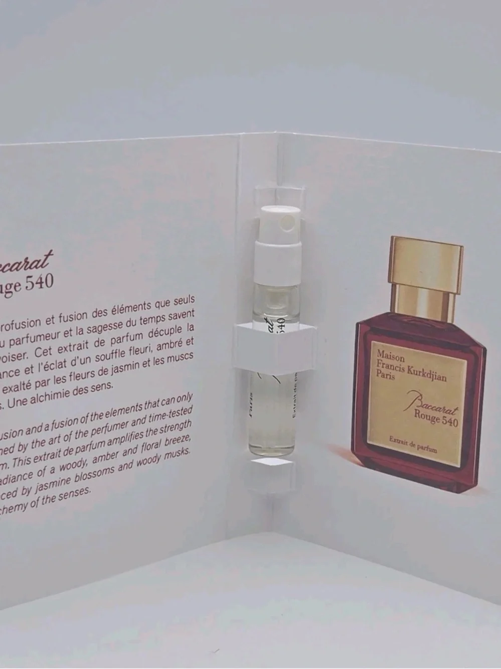 MFK baccarat rouge 540 extrait